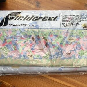 Sheet vintage NWT field test no iron percale